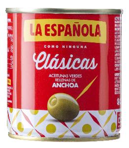 aceitunas rellenas anchoa duo la española 85 g