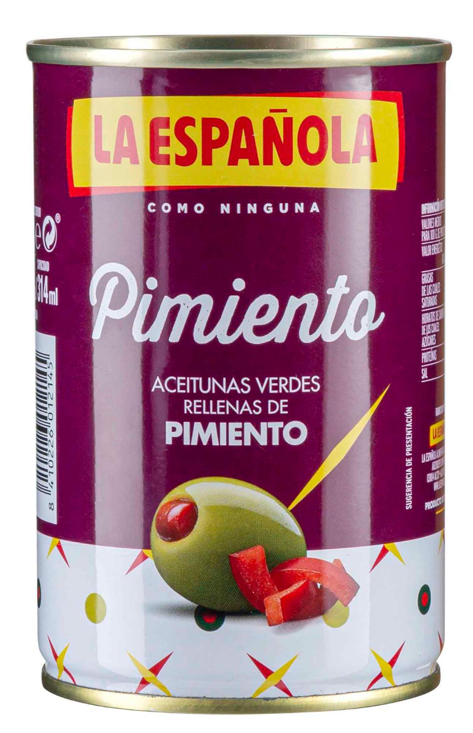 aceitunas española pimiento par. 130gr