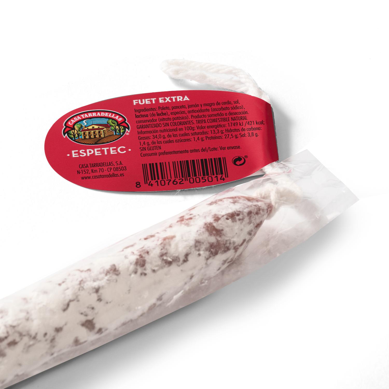 fuet espetec tarradellas 180gr fuet espetec tarradellas 180gr