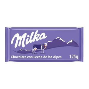chocolate c/leche milka 125 g