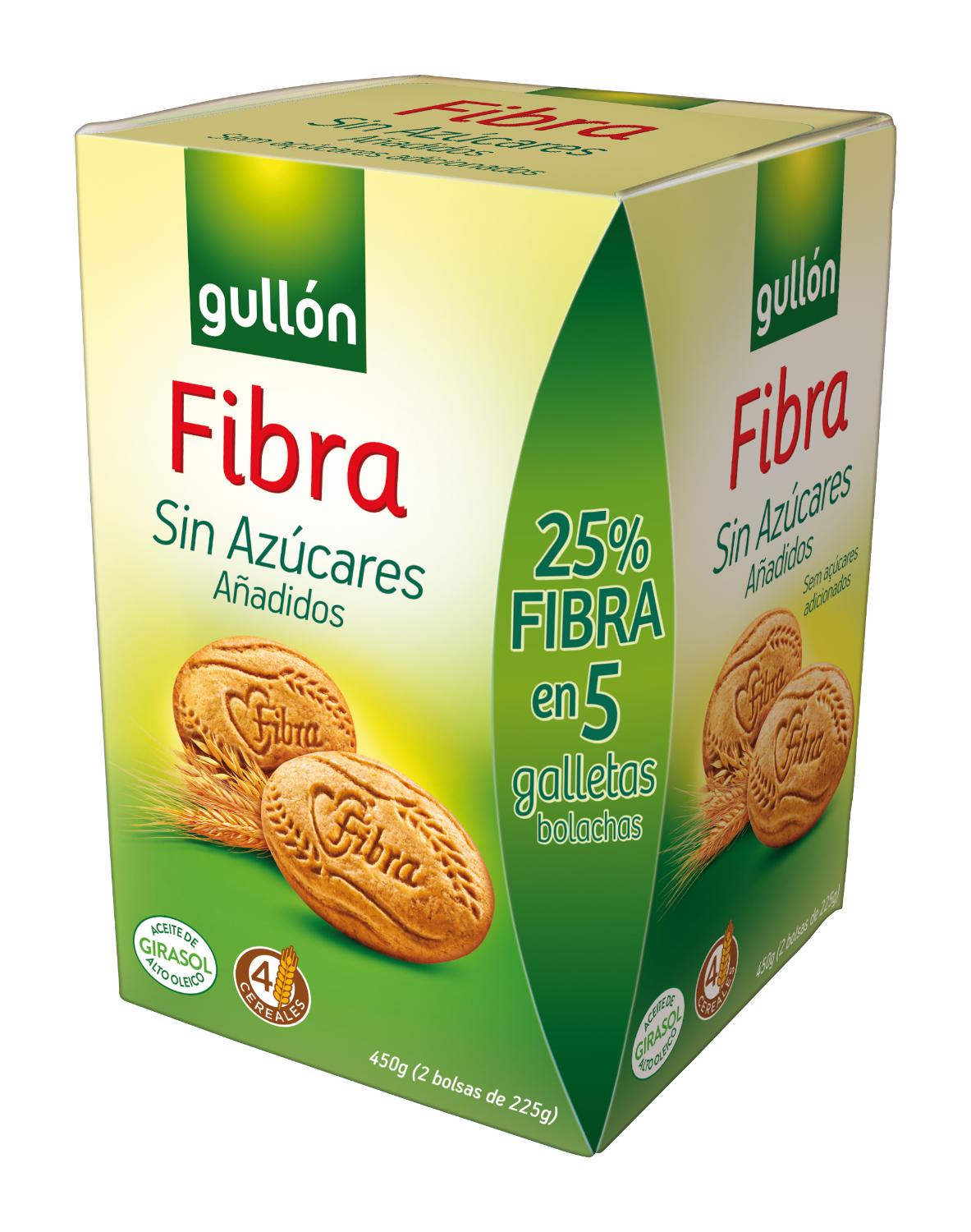 galletas gullon  diet fibra s/a 450 g