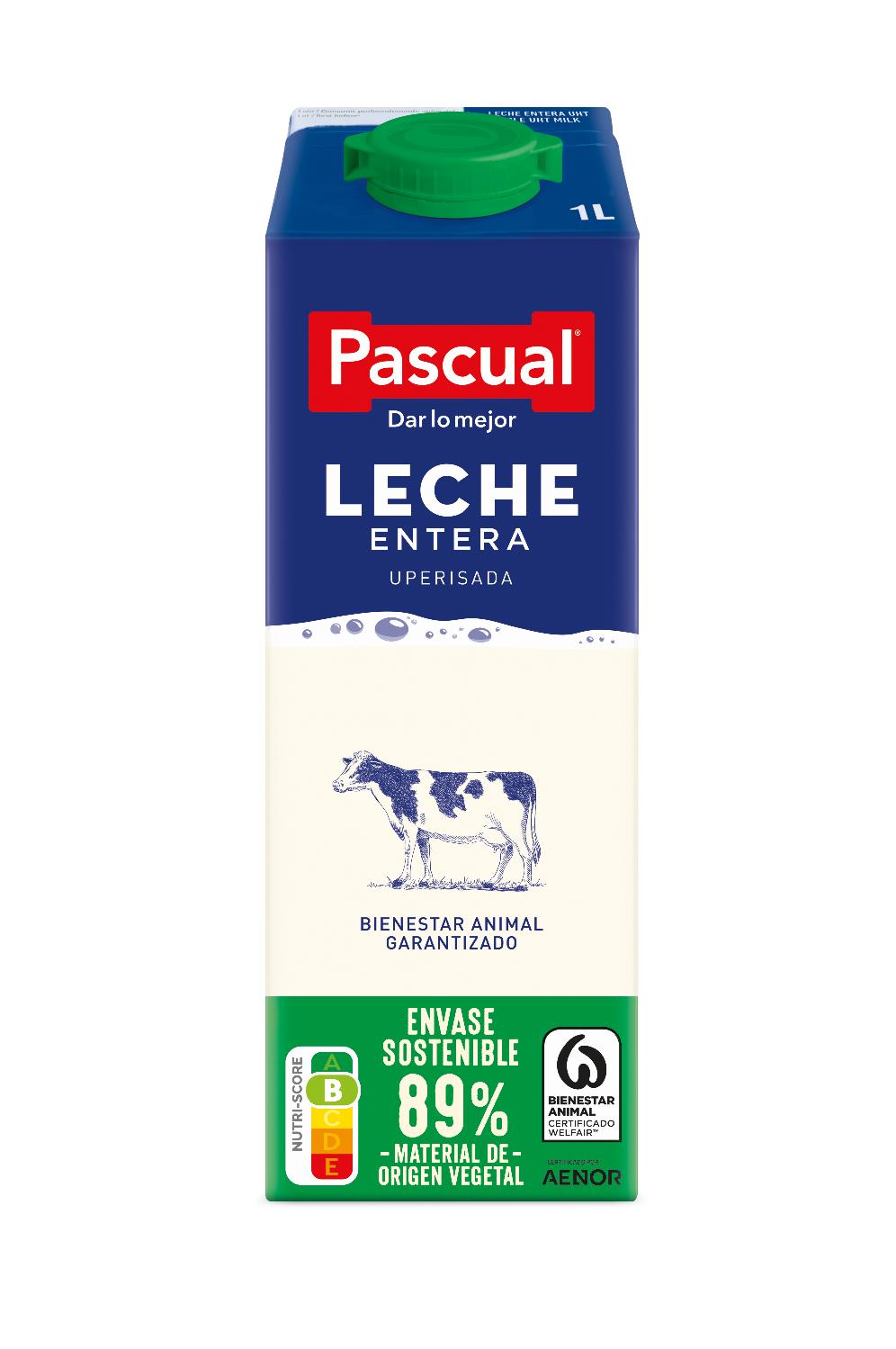 leche entera  pascual brick 1lt