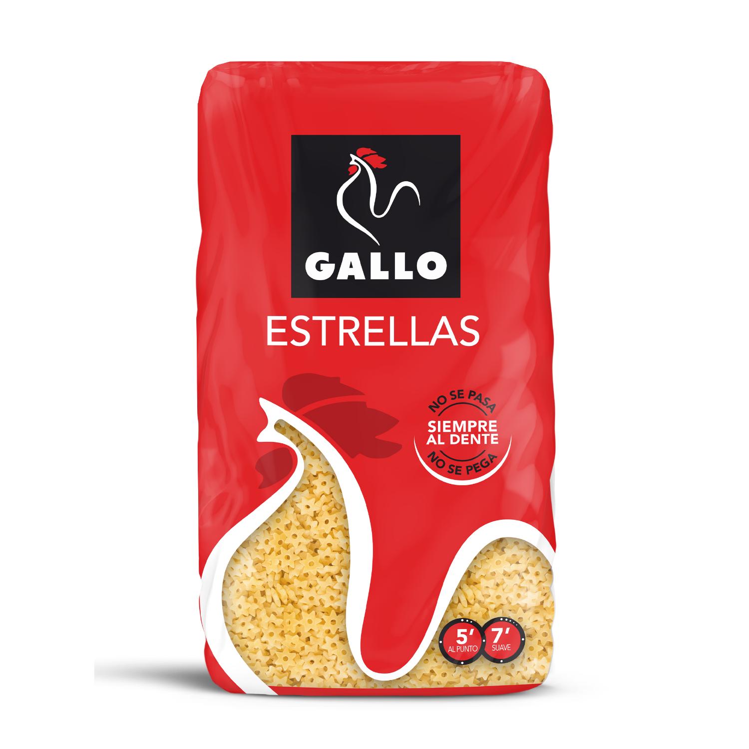 pastas estrellas gallo 450gr