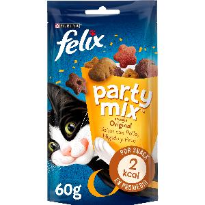 comida gatos felix party mix original one 60 g