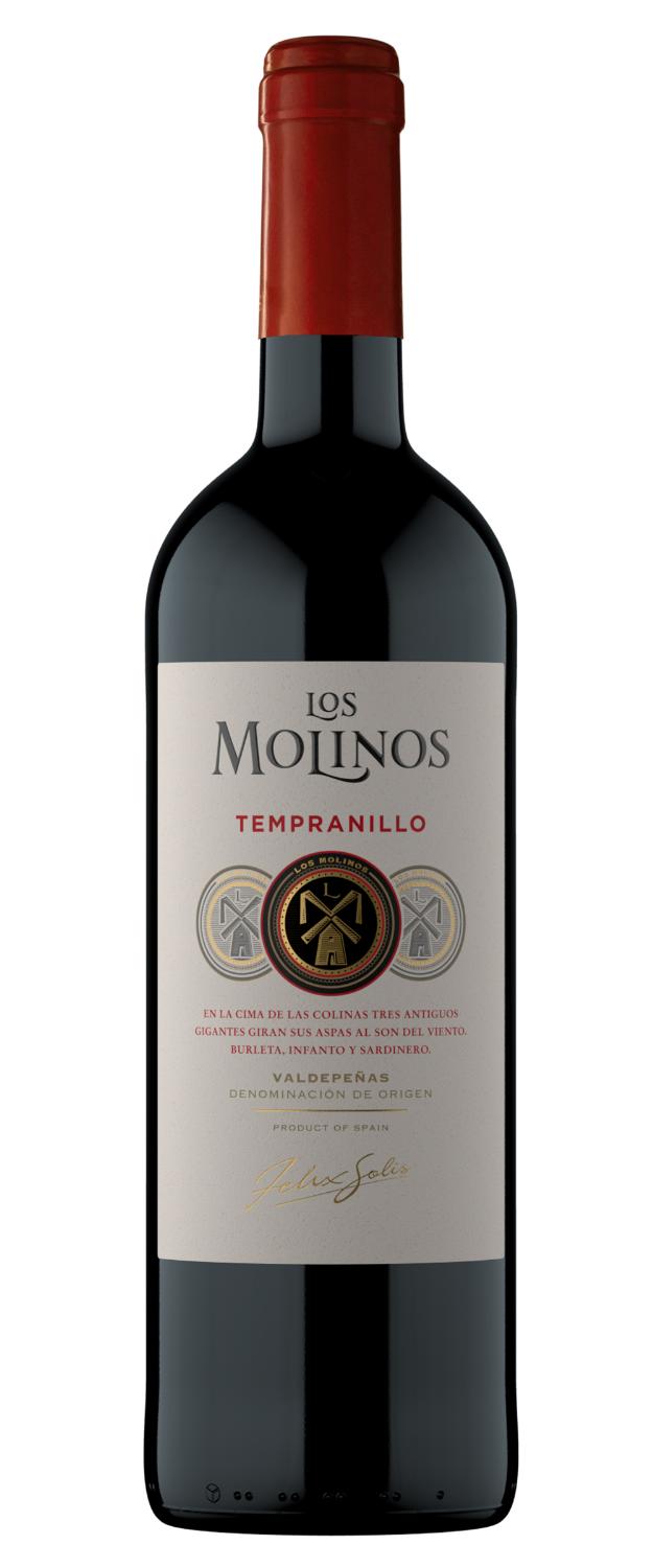 vino tinto valdepeñas los molinos 75 cl