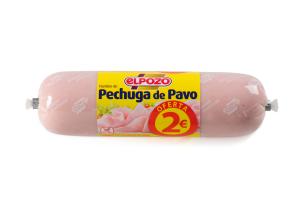 fiambre de pechuga de pavo cocida pozo 360gr 2€