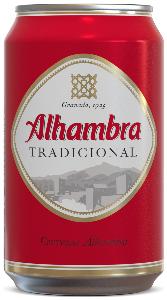cerveza alhambra lata 33 cl