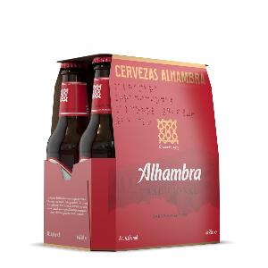 cerveza  alhambra 25 cl p-6