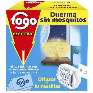 insecticida electrico aparato+recambio 30noches fogo 10 u.