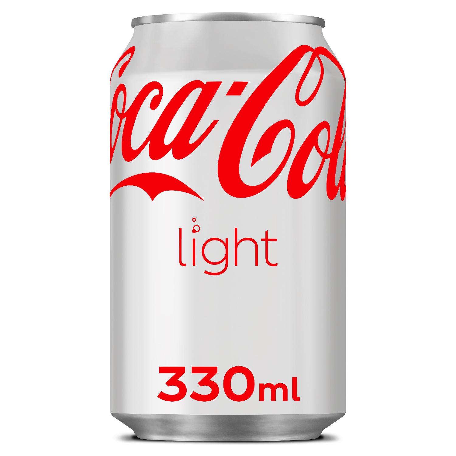 refresco light coca cola lata 33 cl