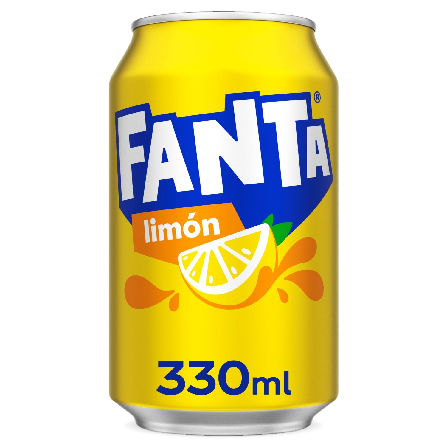 fanta limon lata 33 cl