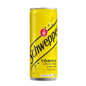tonica schweppes lata 33 cl