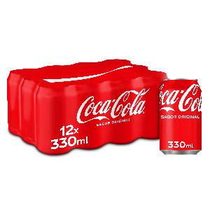 refresco coca cola lata 33 cl p-12