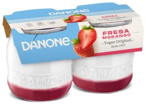 yogur original c/fresa danone 135 g p-2