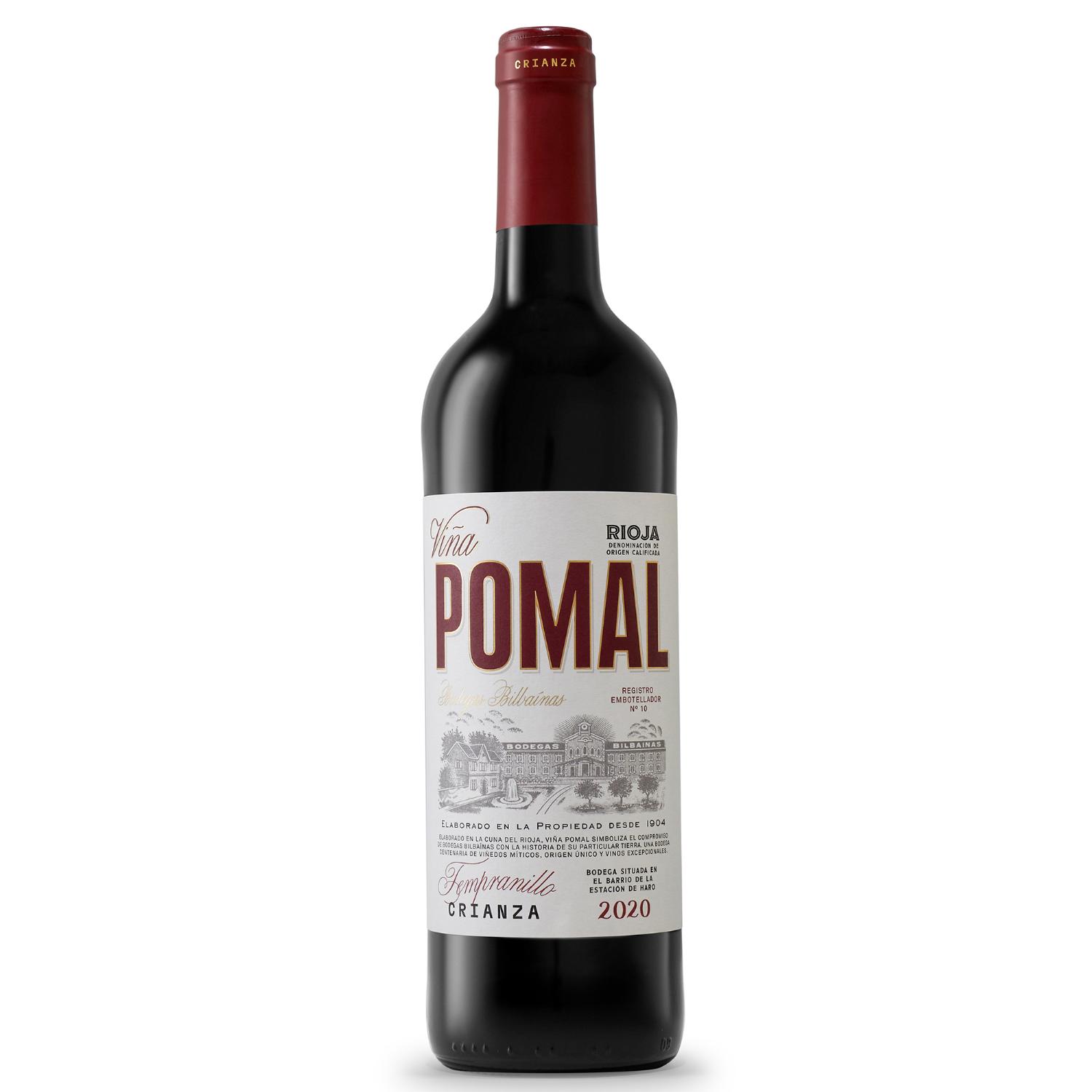 vino tinto rioja crianza viña pomal 75 cl