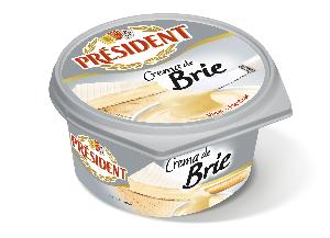 queso crema brie president 125 g