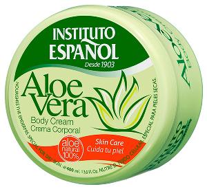 crema corporal aloe vera instituto español 400 ml