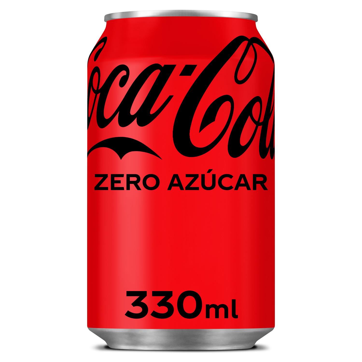 refresco zero coca cola lata 33 cl