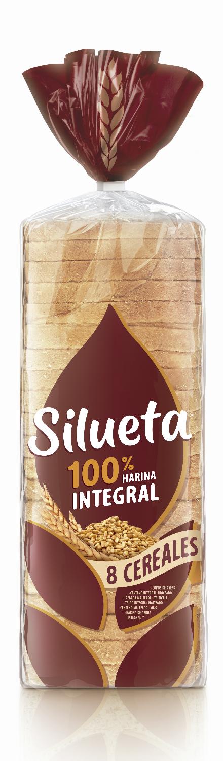 silueta c/corteza 8 cereales 650gr bimbo