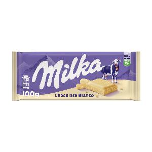 chocolate blanco milka 100 g