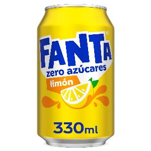 refresco limon zero fanta lata 33 cl