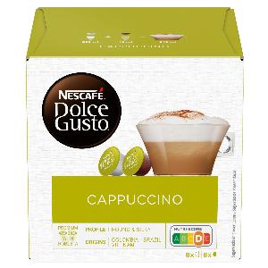 cafe cappuccino dolce gusto capsulas 186 g 16 u.