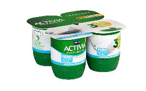 yogur bif.0%natur edulc activia 125g 4u