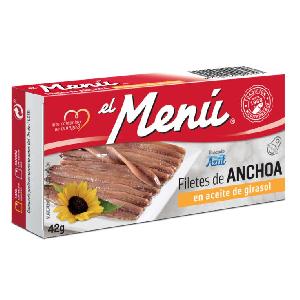 filete anchoa aceite vegetal el menu 29 g