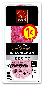 salchichon iberico navidul lonchas 45 gr campofrio