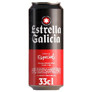 cerveza estrella galicia lata 33 cl