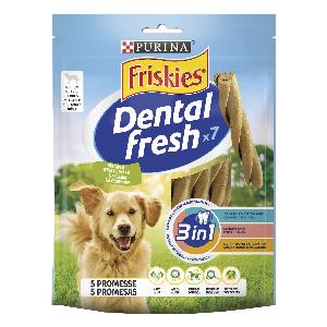 sticks perro higiene dental fresh 3en1 friskies 180 g 7 u.