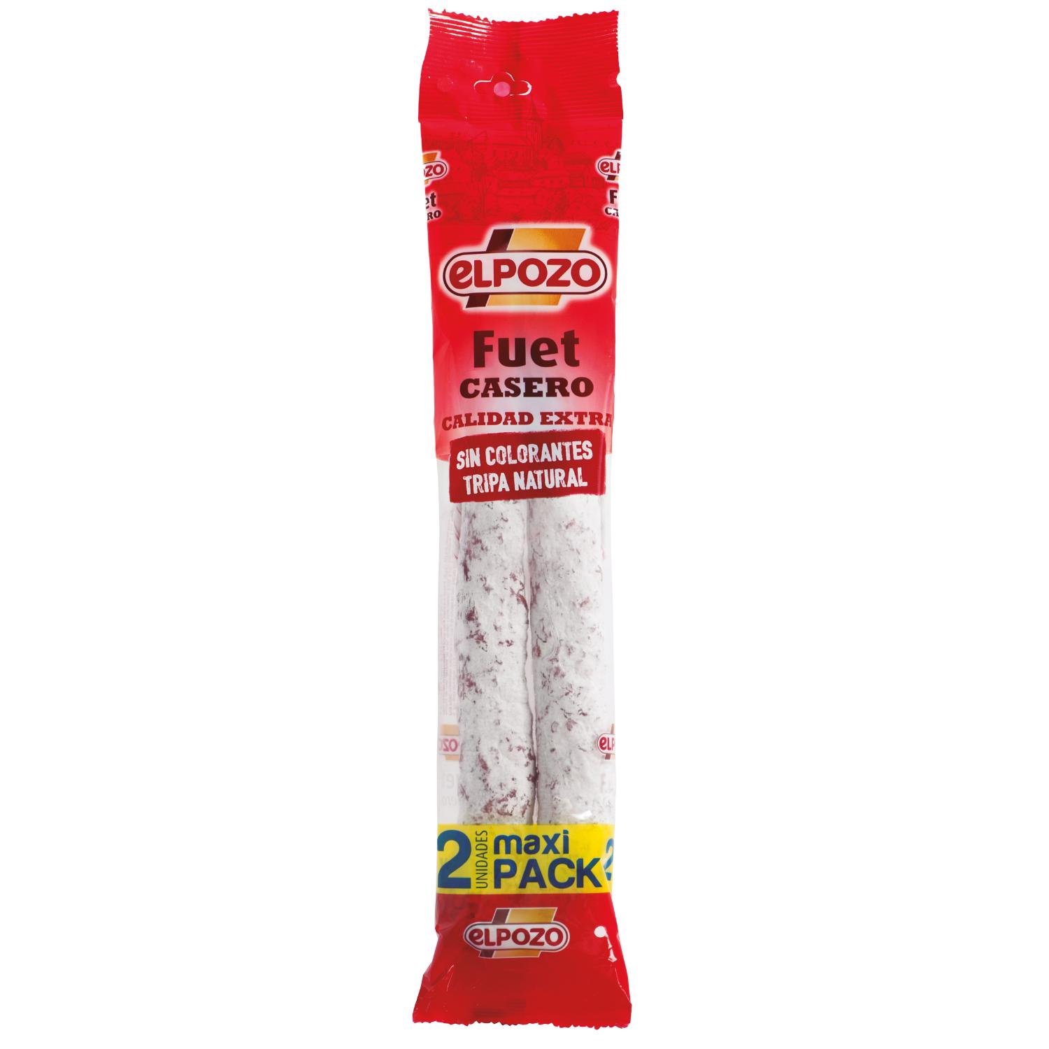 fuet casero elpozo 150 g p-2 fuet casero elpozo 150 g p-2