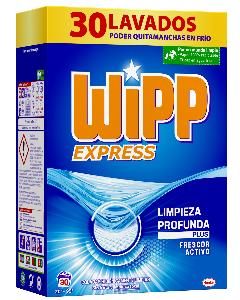 detergente polvo azul wipp 30 dosis