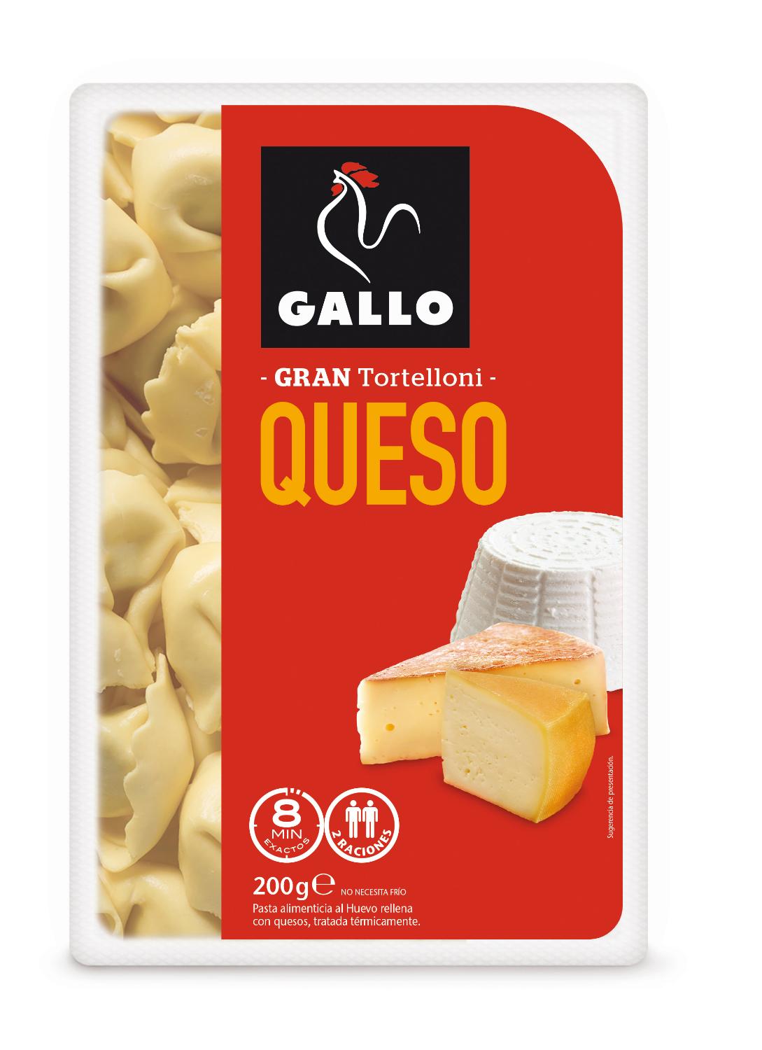 pastas tortelloni queso gallo 200 g