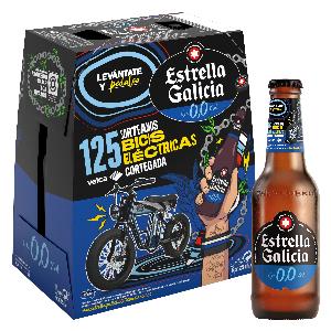 cerveza 0,0% estrella galicia 25 cl p-6