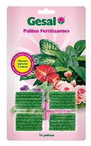 fertilizante palitos gesal 24 u.