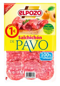 salchichon pavo elpozo lonch. 70gr