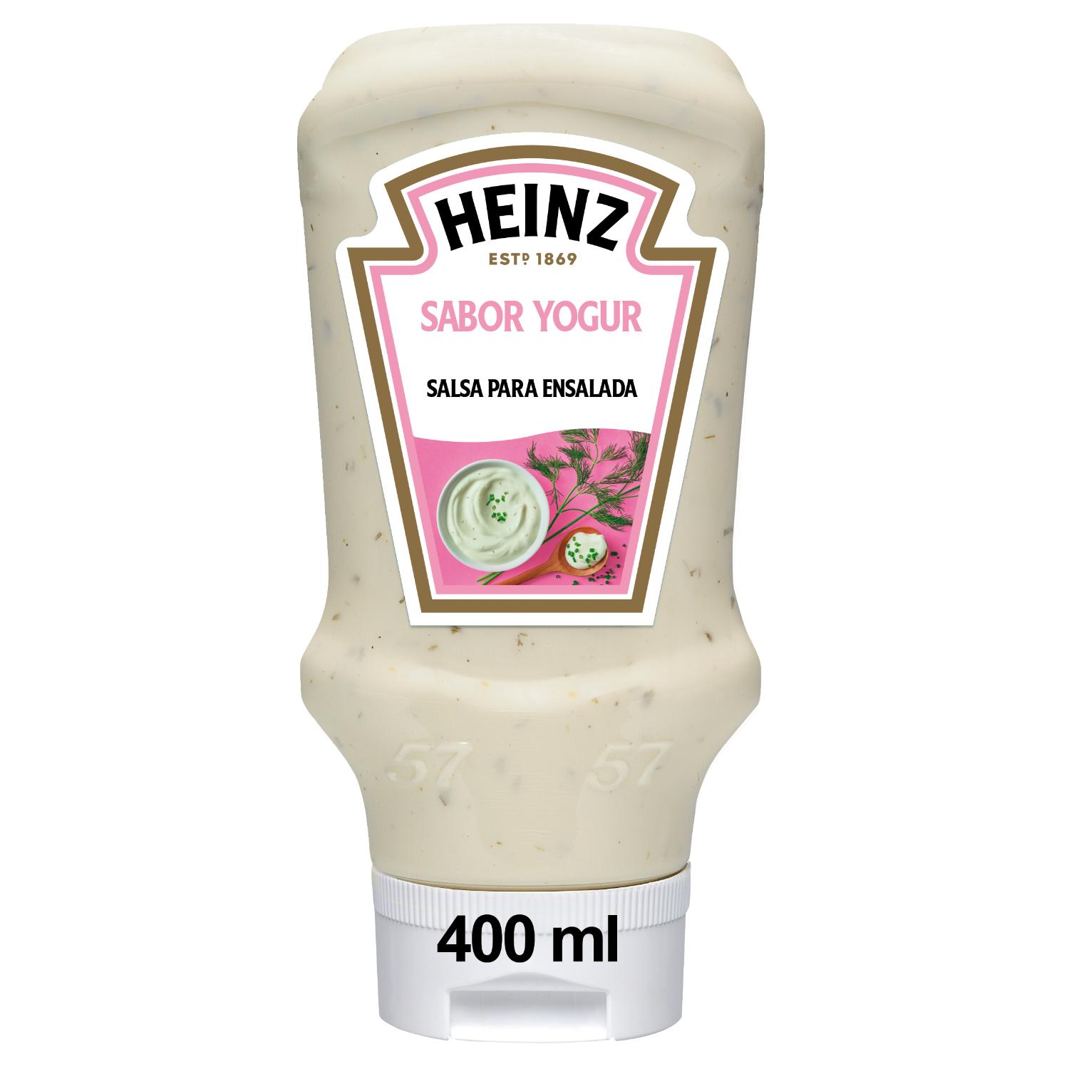 salsa sabor yogurt heinz 400 ml