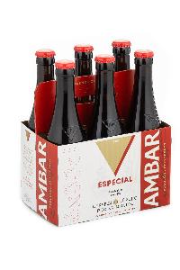 cerveza  ambar esp.bot.33 cl 5.2º