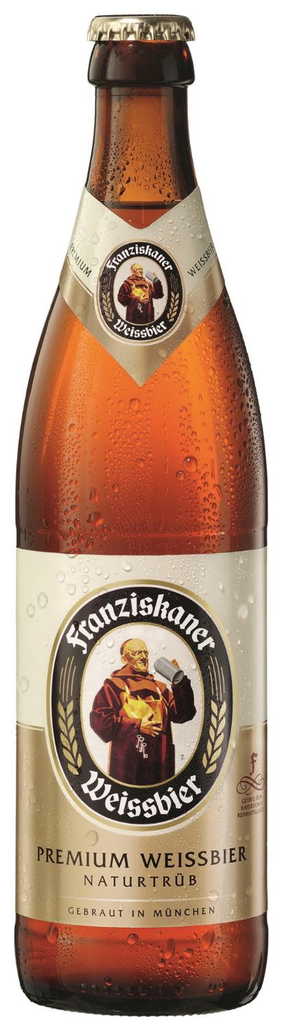 cerveza trigo franziskaner botella 50 cl