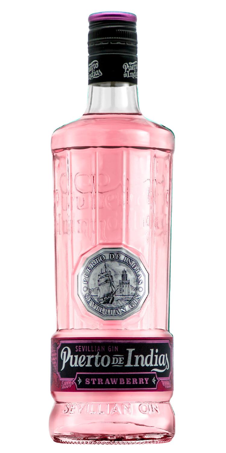 ginebra strawberry puerto de indias 70 cl ginebra strawberry puerto de indias 70 cl