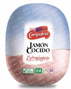 jamon cocido c/piel  extrajugoso campofrio  kg