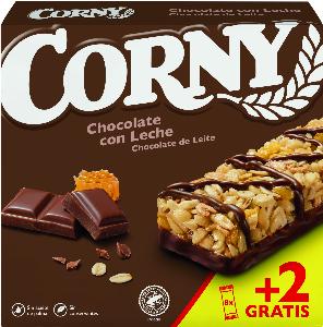 barrita cereales corny muesly choco p/6 25 gr
