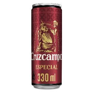 cerveza especial cruzcampo lata 33 cl