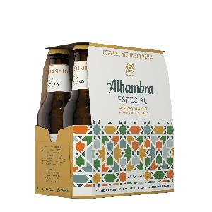cerveza especial alhambra 25 cl p-6