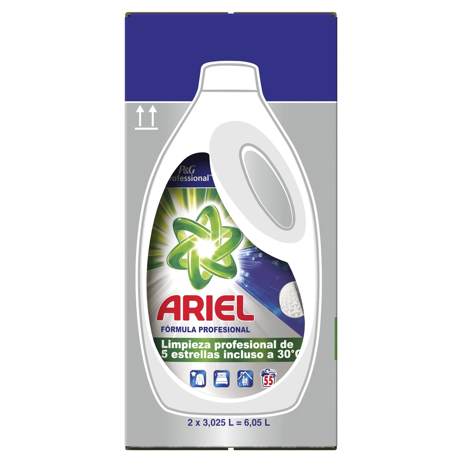 detergente ariel 60d 3lt