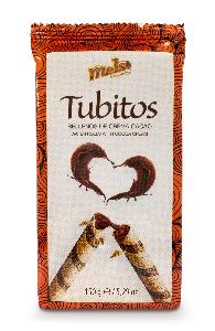 tubitos relleno crema cacao mels 160 g