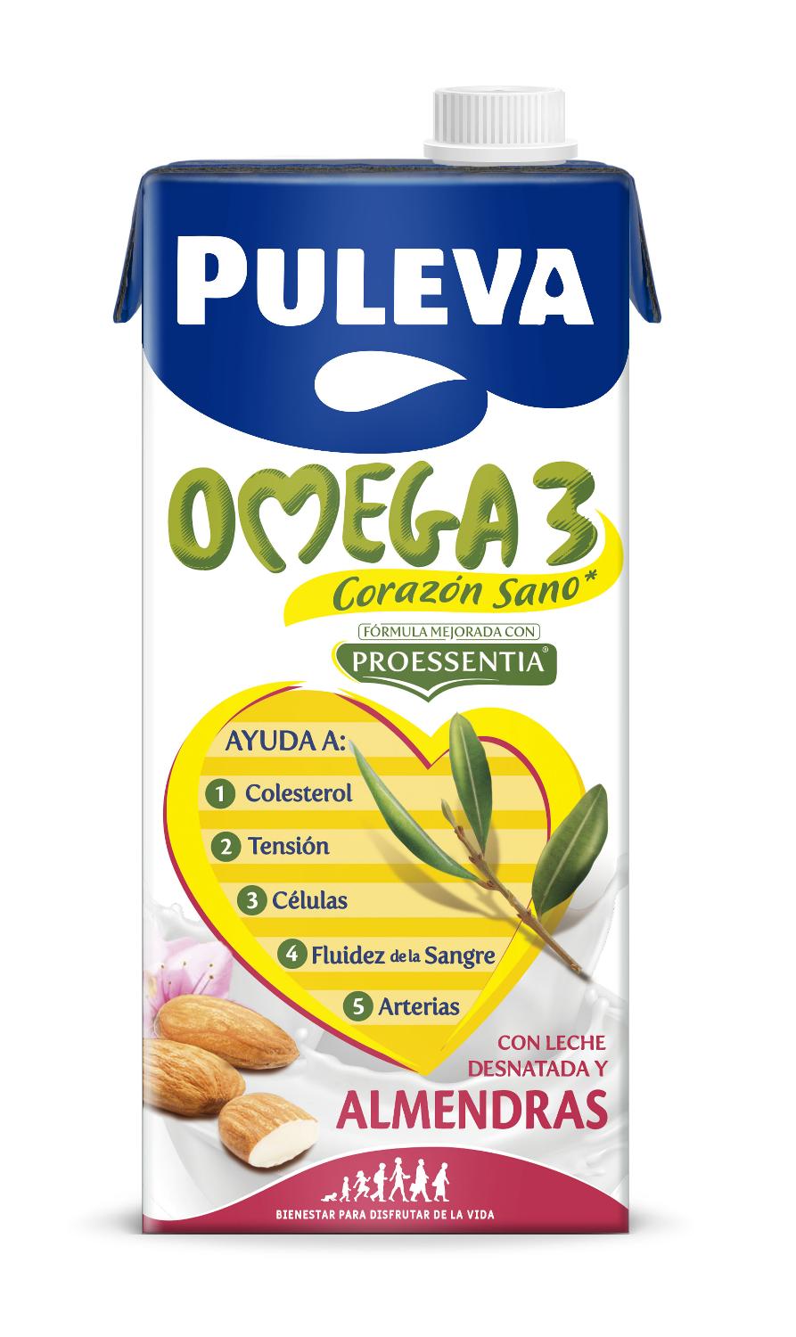 preparado lacteo omega 3 almendras puleva brik 1 l