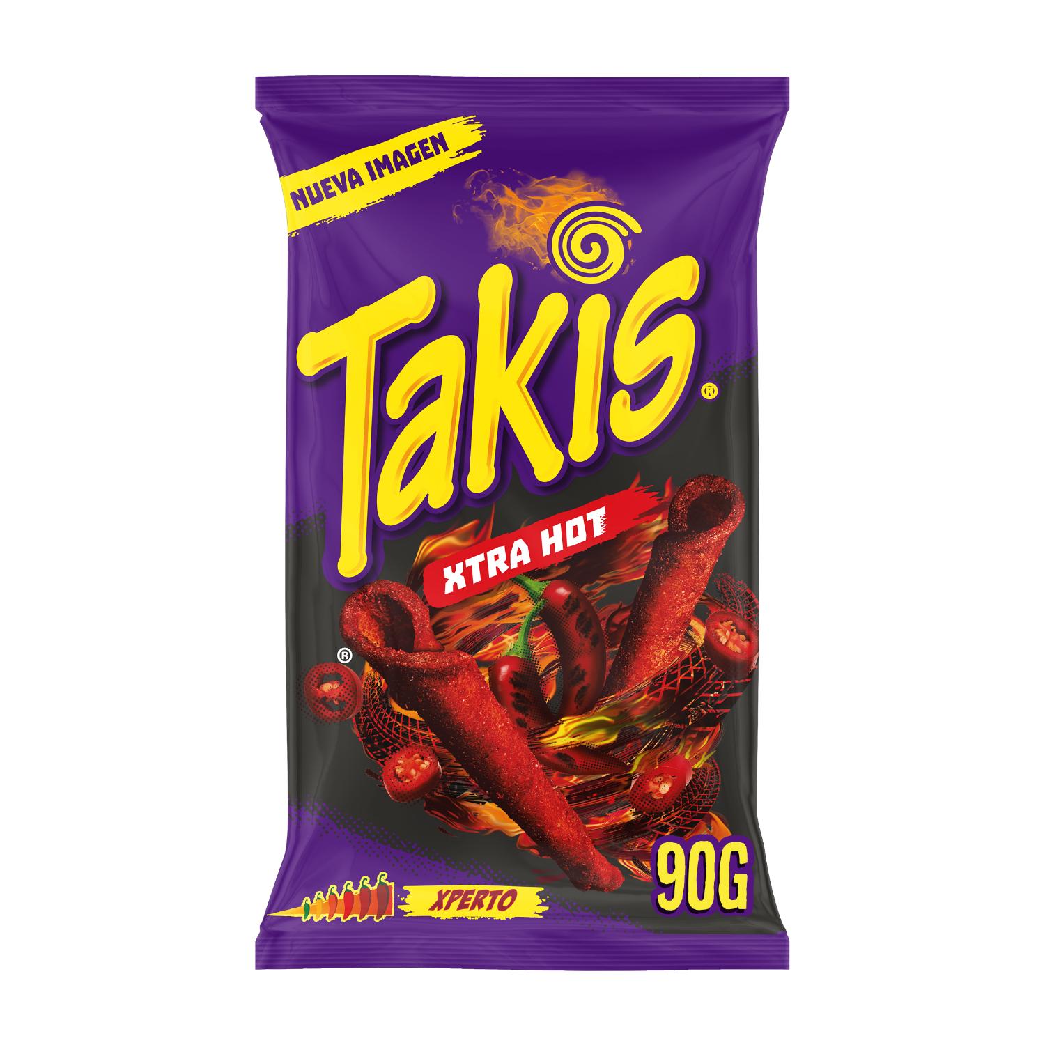 snack takis extra picante eagle 100g 