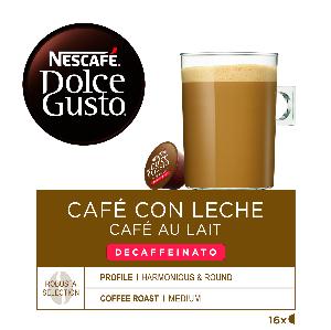 cafe c/leche descafeinado dolce gusto cap 160g 16u.